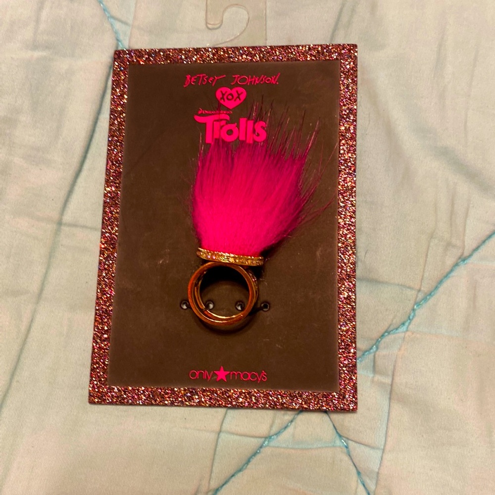NWT Betsey Johnson Troll’s Ring